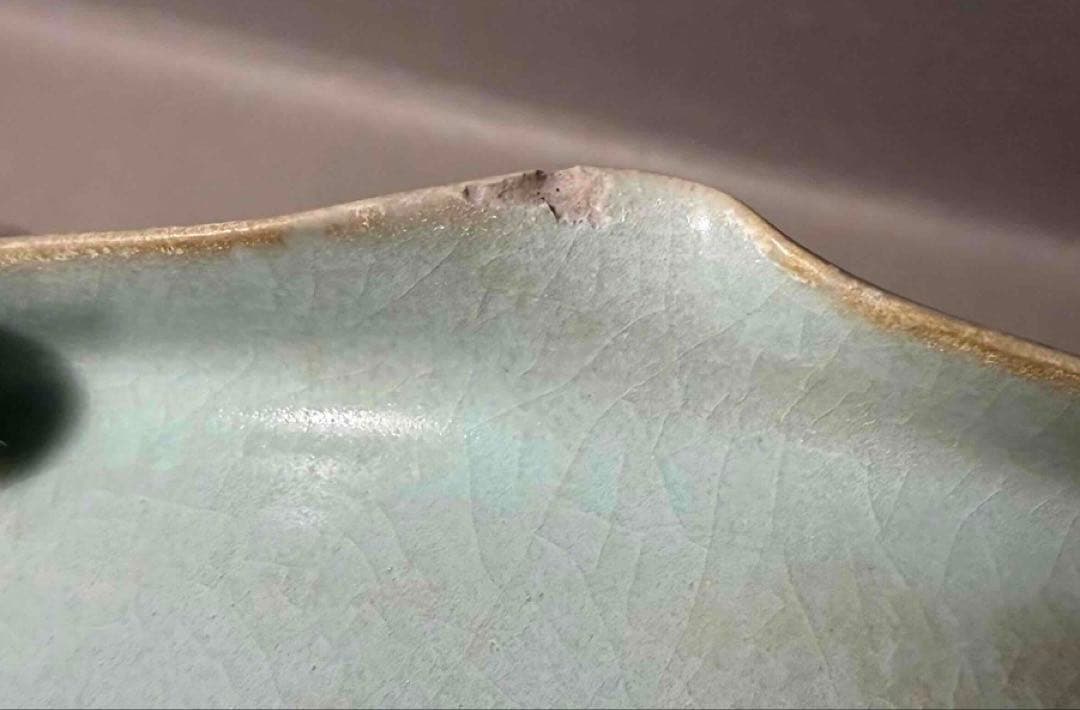 中国 輪花鉢（洗筆）　u6230920