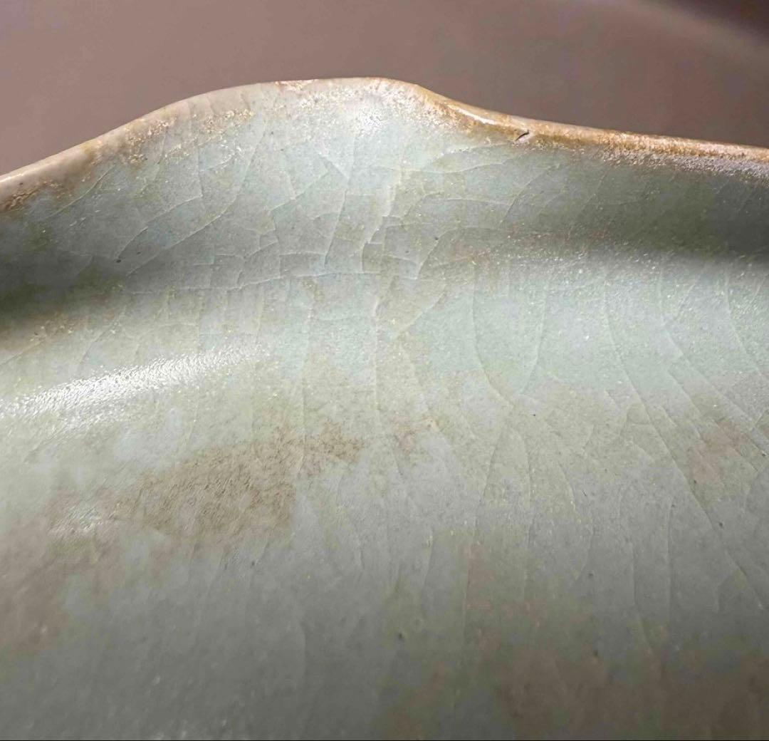 中国 輪花鉢（洗筆）　u6230920