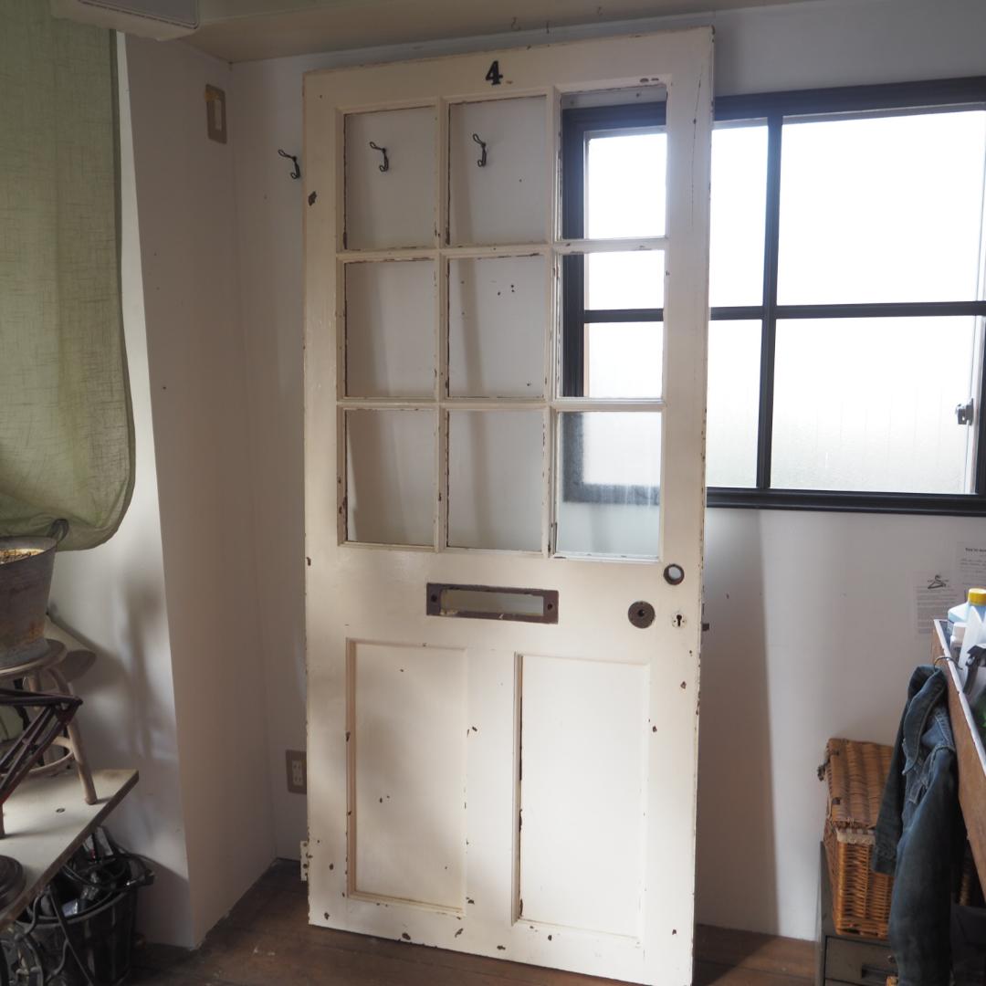 直接引取OK！英国UKイギリスアンティーク★ シャビー ドア 扉 建具