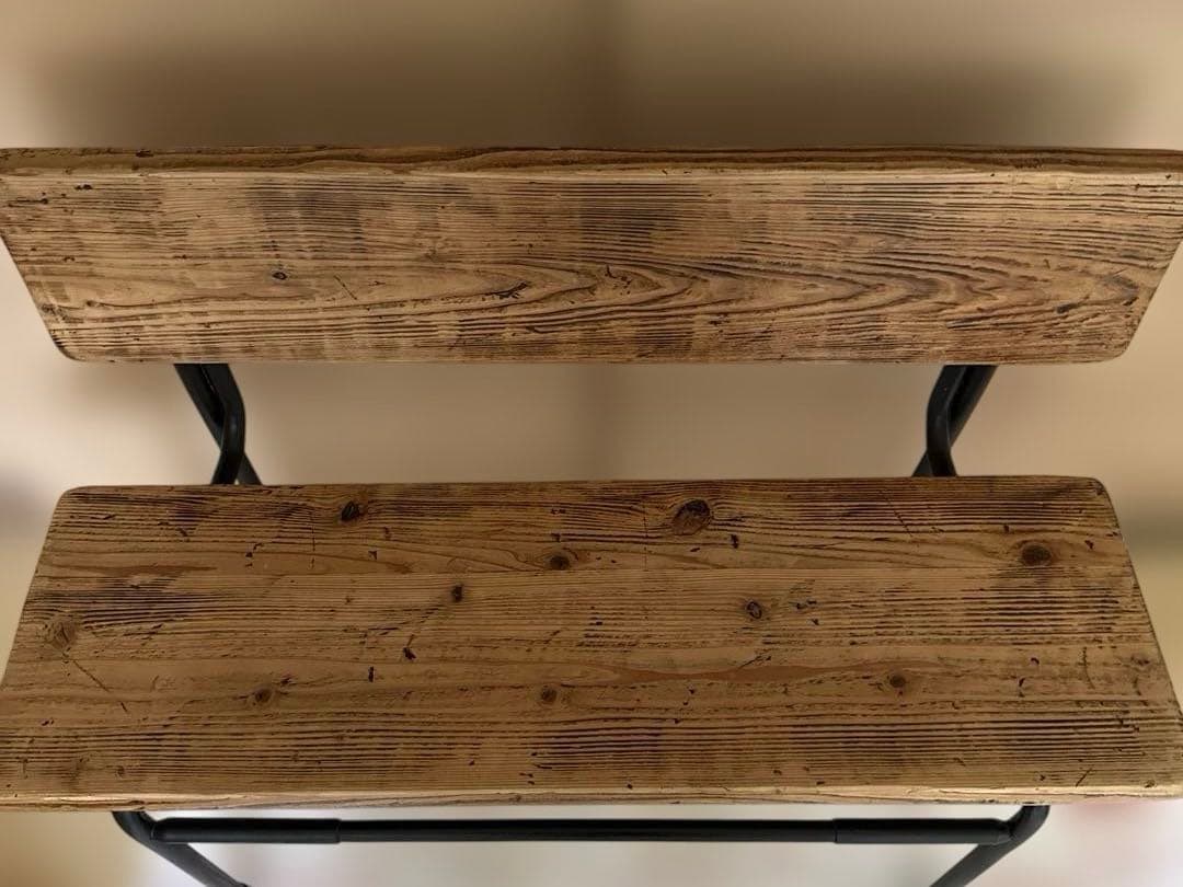 木製ベンチ アンティーク調　椅子