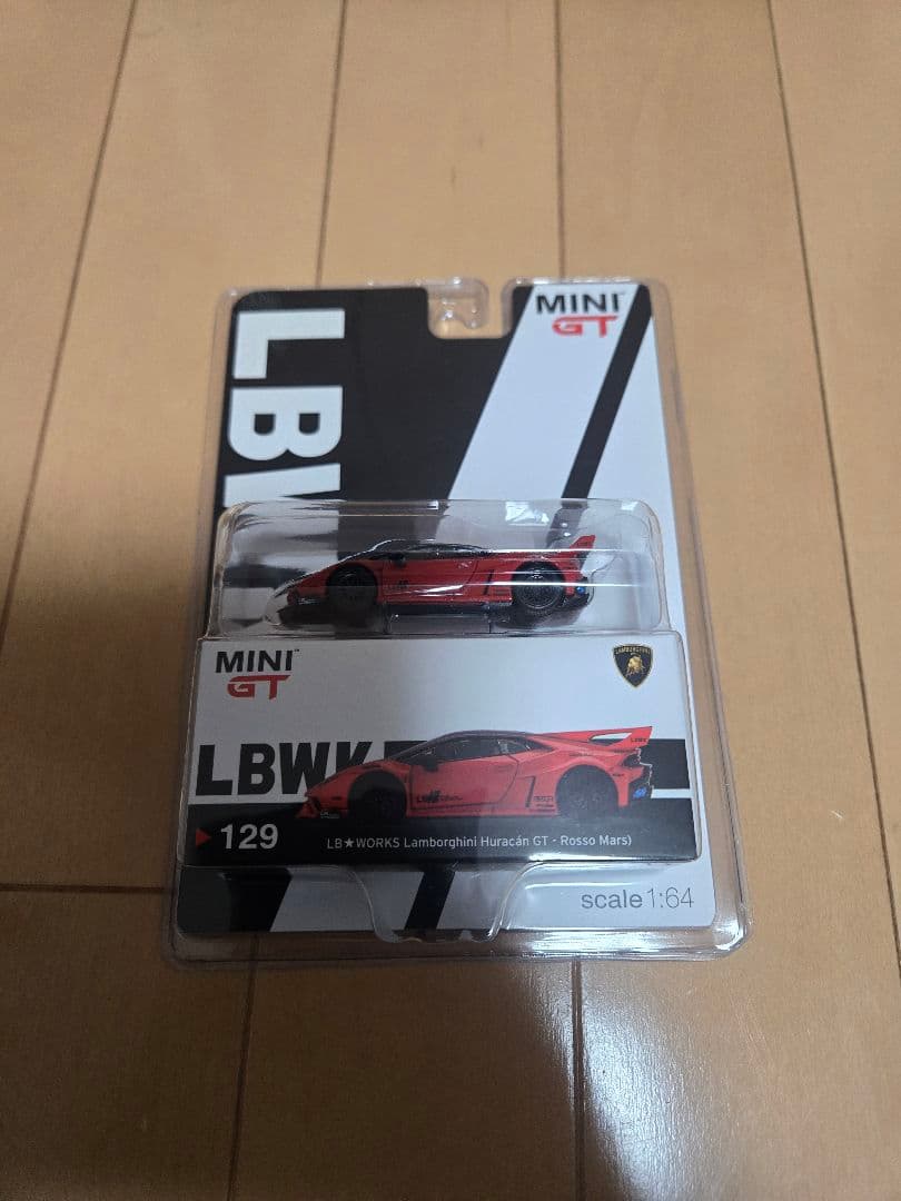 MINIGT ミニGT　LBワークス　ランボルギーニ ウラカンGT　ロッソマーズ