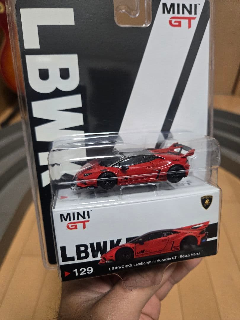 MINIGT ミニGT　LBワークス　ランボルギーニ ウラカンGT　ロッソマーズ