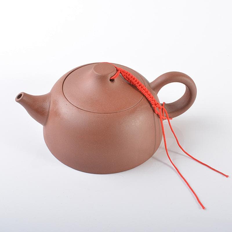 中国　紫砂　朱泥　急須　茶壷　在銘　C　R6125