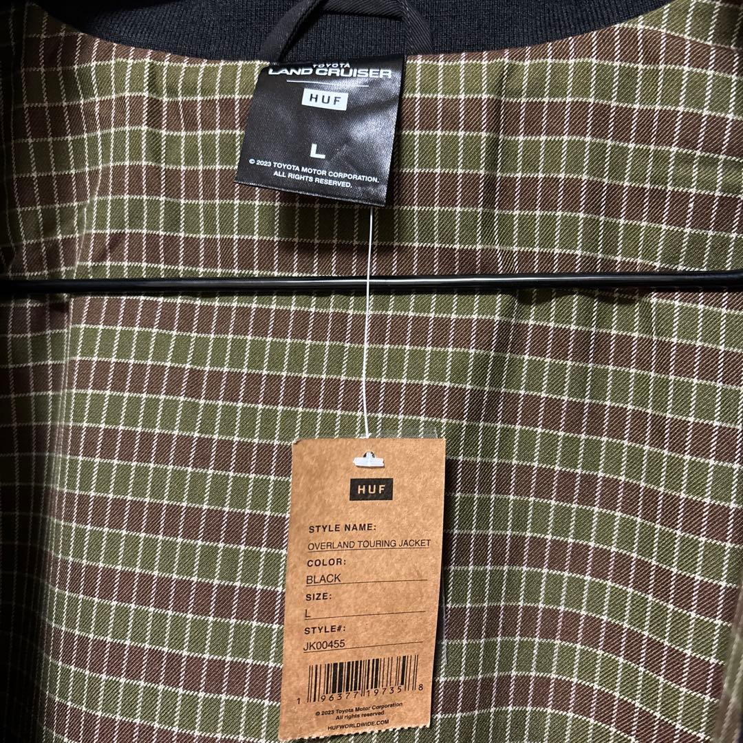 新品 HUF x LAND CRUISER ボンバージャケット　Lサイズ