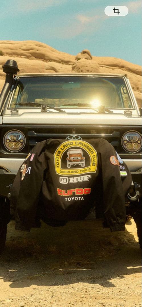 新品 HUF x LAND CRUISER ボンバージャケット　Lサイズ