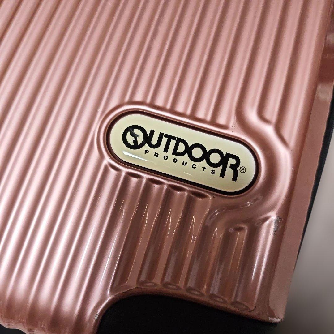 OUTDOOR キャリーケース 拡張型 機内持ち込みサイズ ピンク