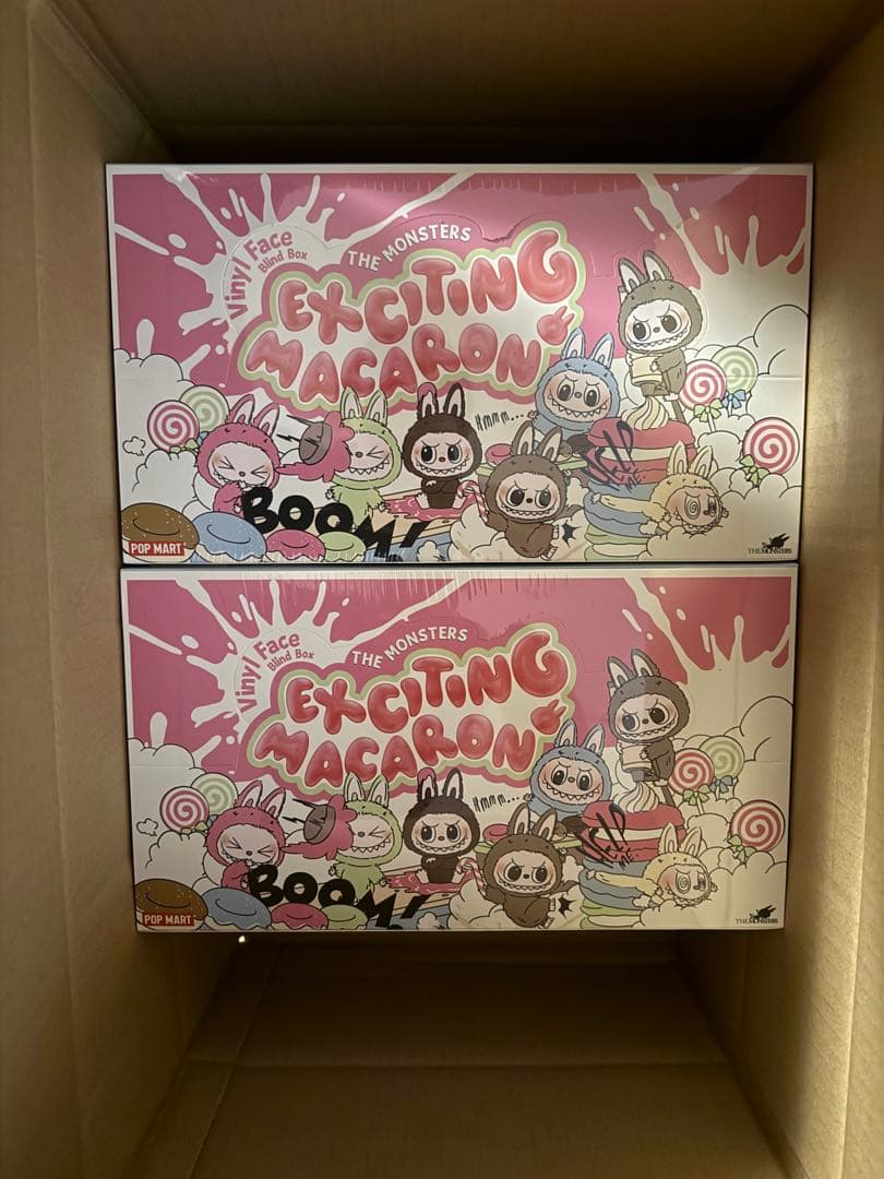 2個セットPOP MART MACARON マカロン アソートBOX ラブブ