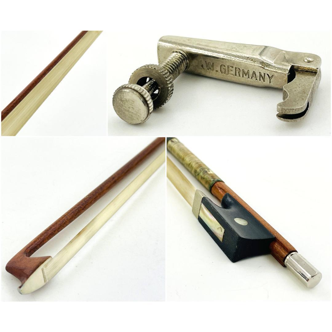 スズキバイオリン No.102 1969 1/2 弓 ハードケース付き【整備品】