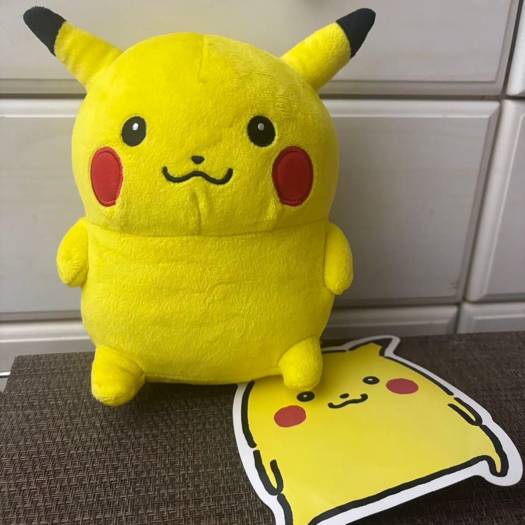 s*_様 ナガノ 24じかんポケモンCHU ピカチュウ ぬいぐるみ