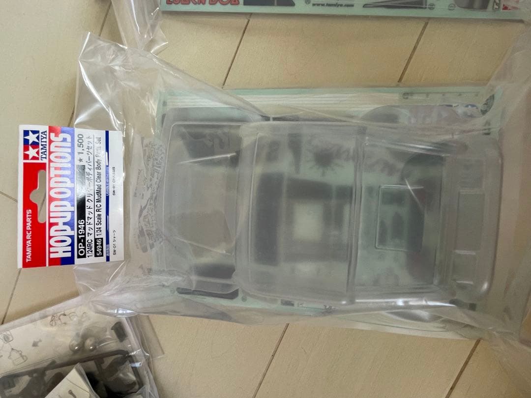 か*ろ様 タミヤ　電動ラジオコントロールカー　ランチボックスミニ、その他オプショ