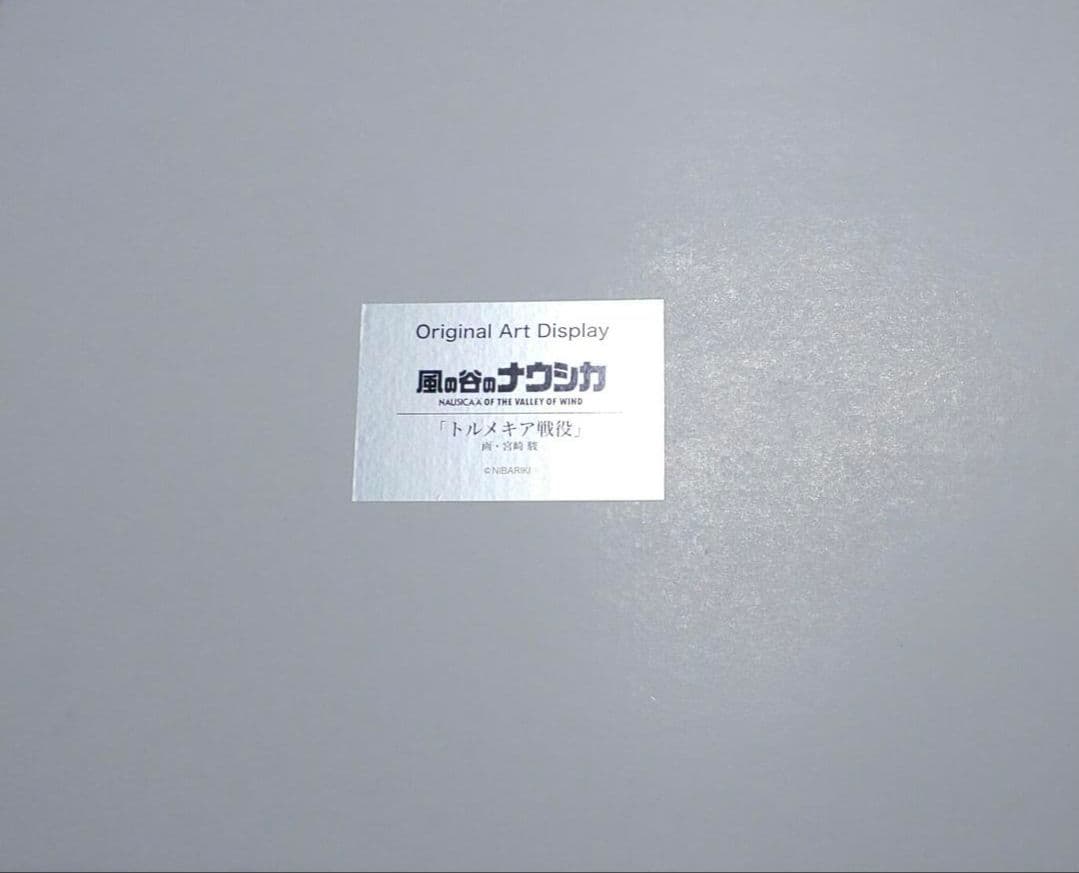 風の谷のナウシカ トルメキア戦役 額装 オリジナルアート 絵画 ( DVD 無)