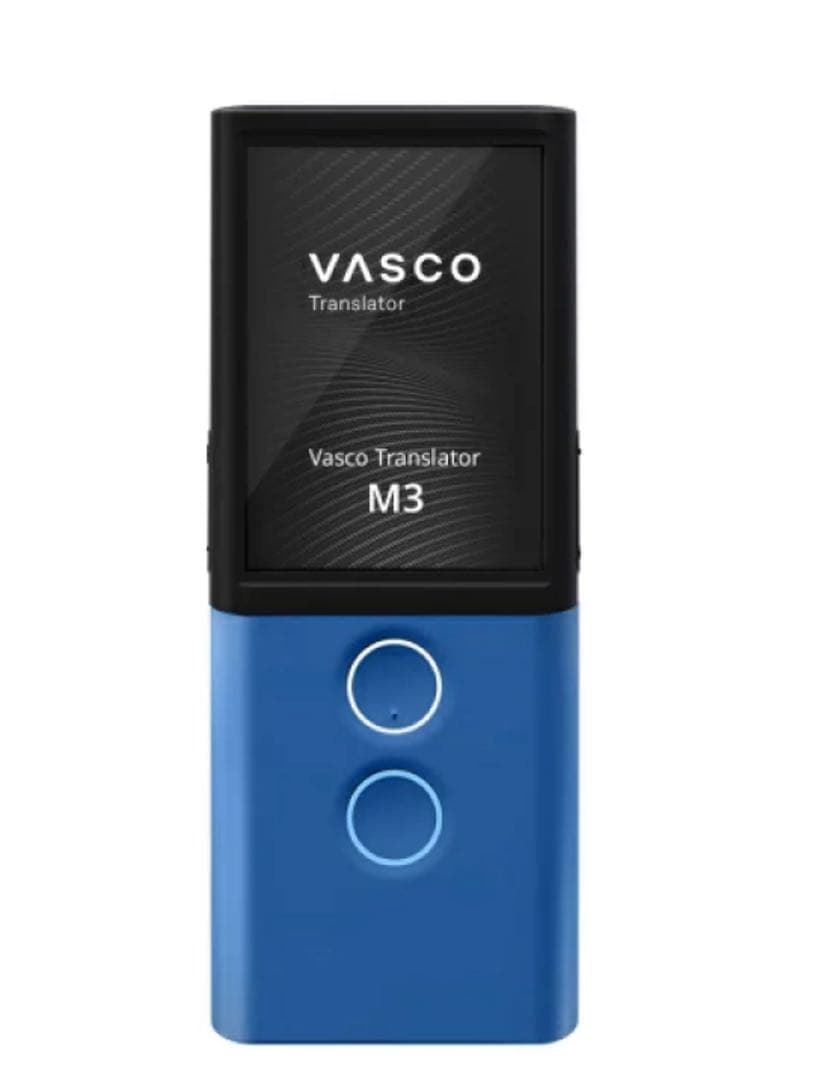 Vasco Translator M3 音声翻訳機 blue