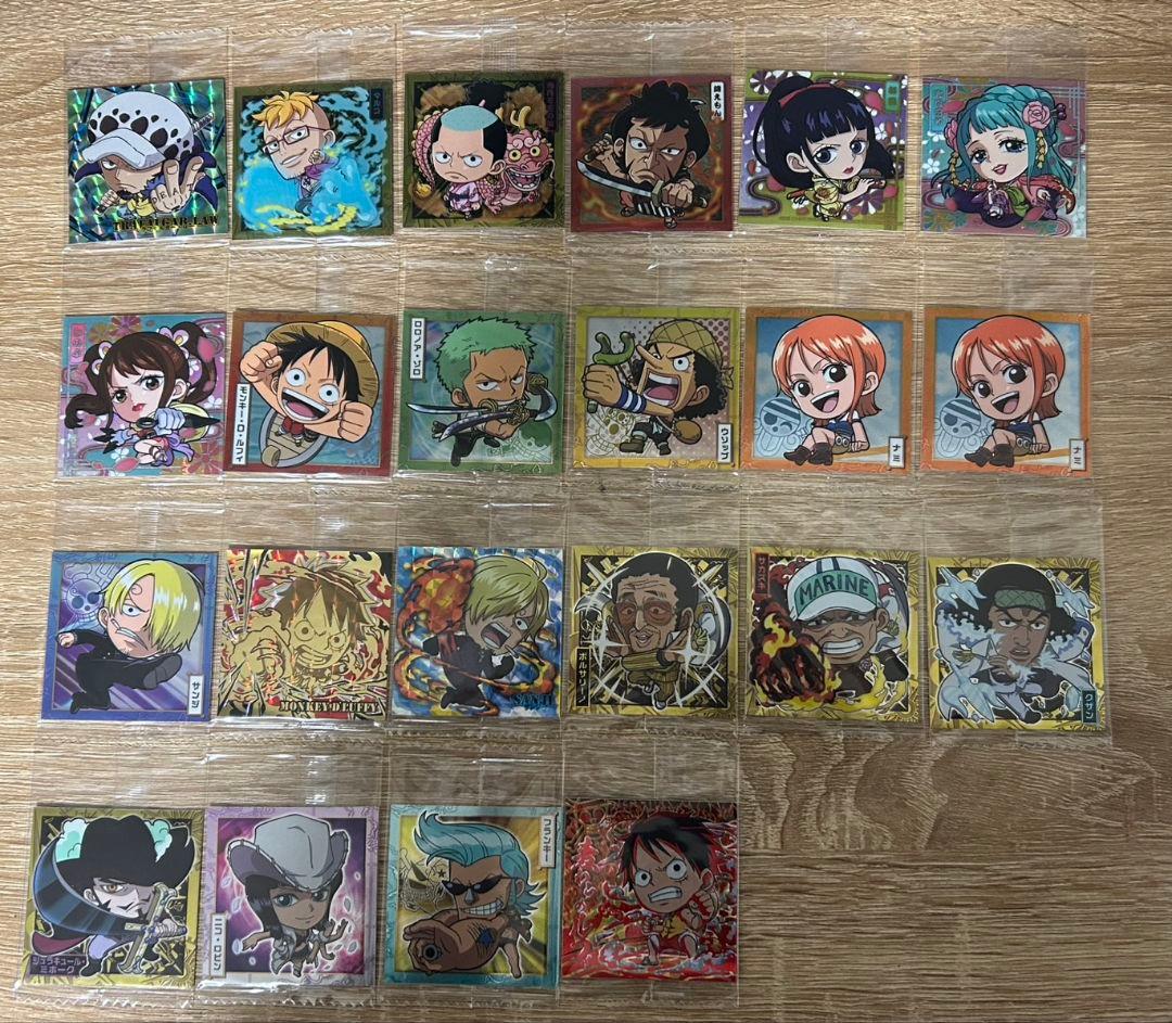 ワンピース ウエハースシール まとめ売り109枚セットSEC6枚入り