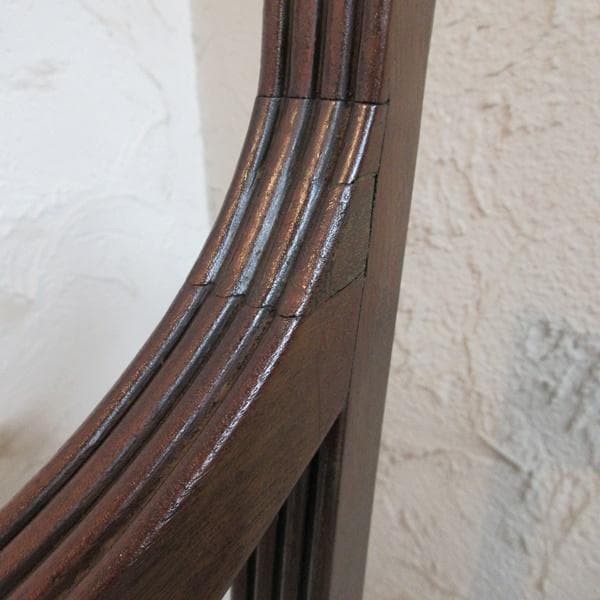 イギリス アンティーク 家具 アームチェア ダイニングチェア 椅子 4219e