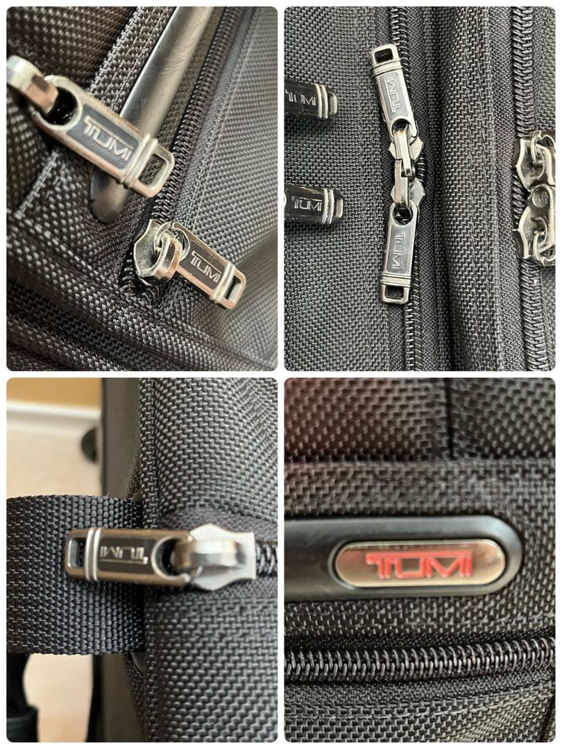 TUMI キャリーケース 黒 スーツケース 3層 出張 出張 大容量 キャスター