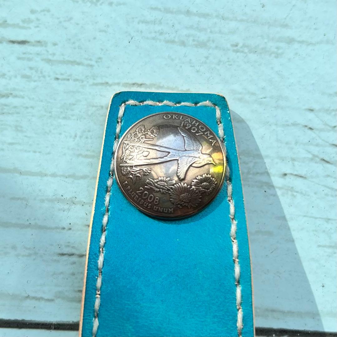 長財布　トラッカーウォレット　バイカーズウォレット　牛革　ハンドメイド　タイプB