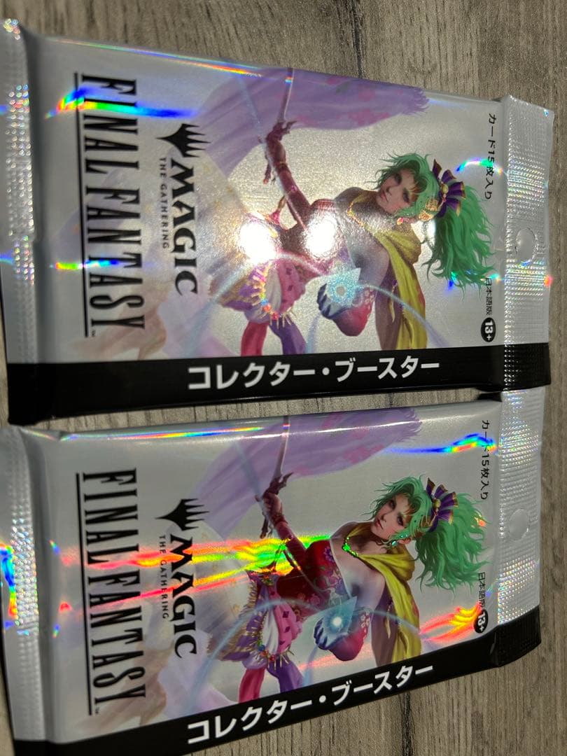 MTG　ファイナルファンタジー 　コレクターブースター　2パック　未開封