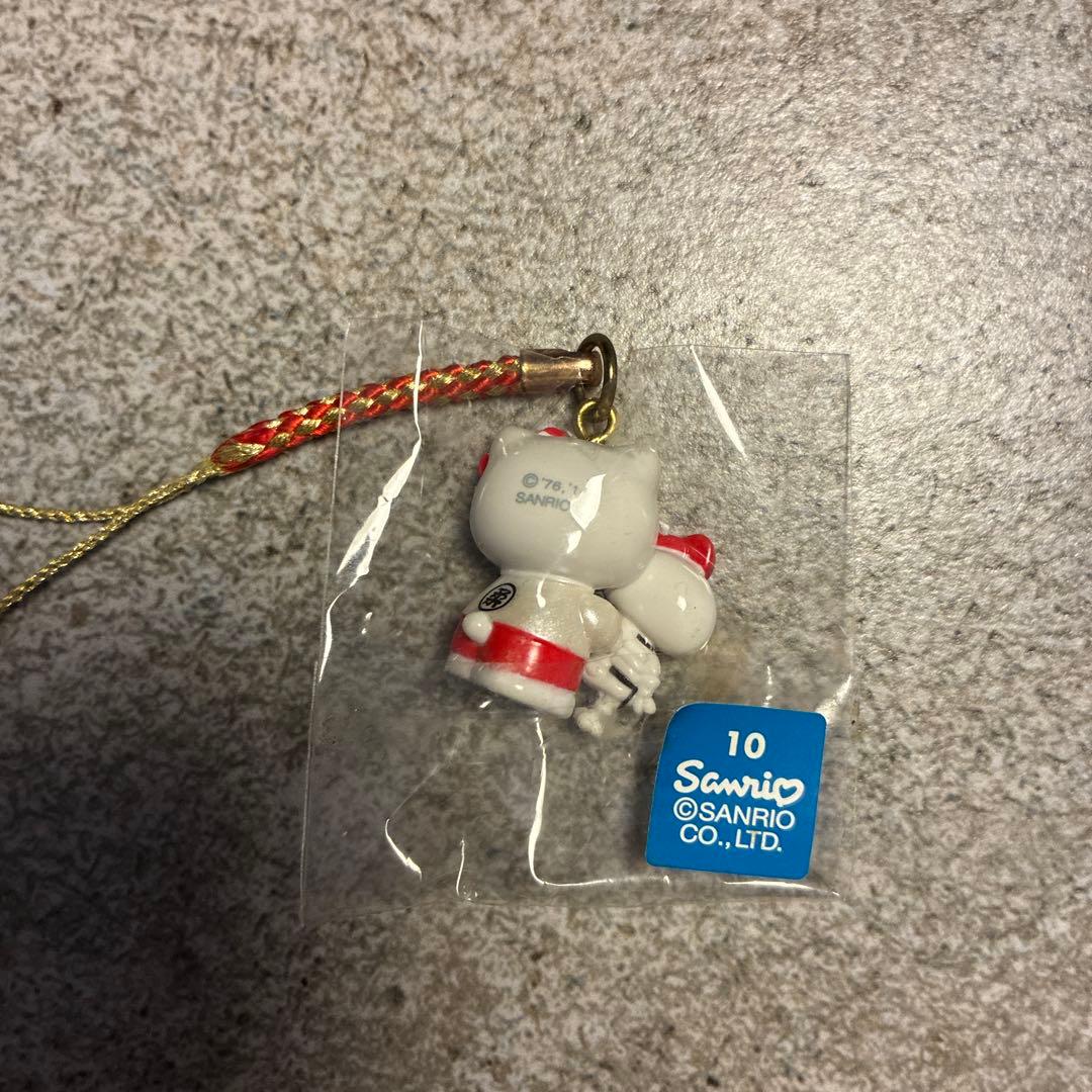 【匿名配送:人気商品】ハローキティ ストラップ 柔道整復師コラボ