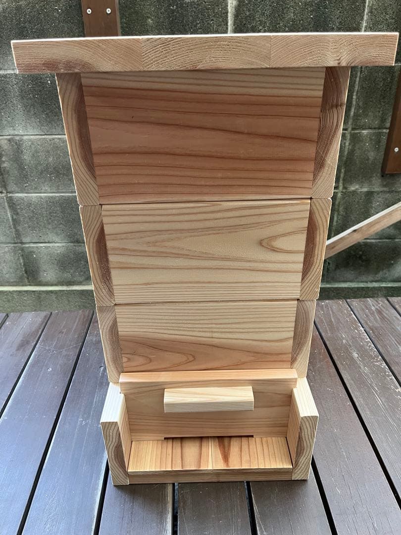 日本蜜蜂重箱式巣箱