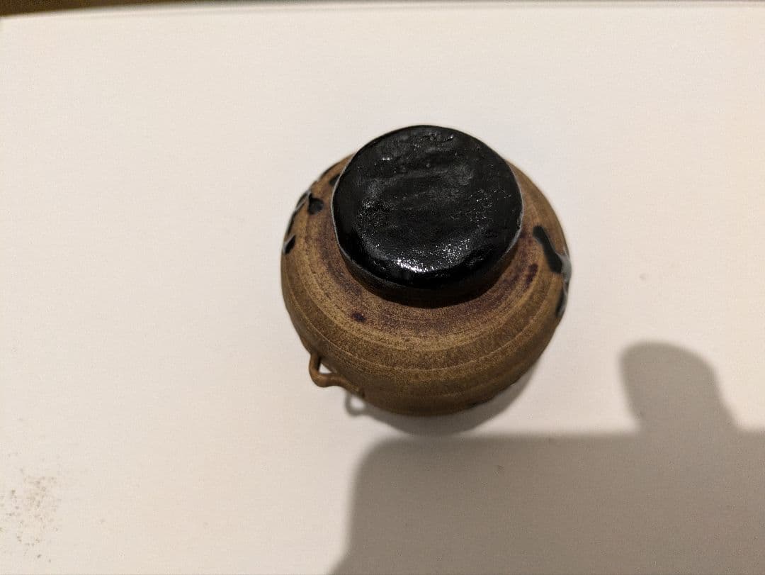時代物　陶器製　茶入　茶壺