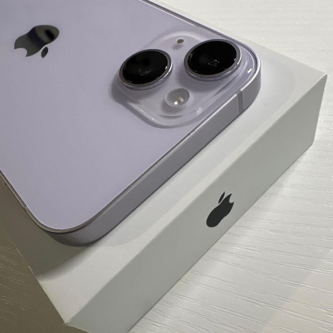 iPhone14 256GB パープル SIMフリー 極美品