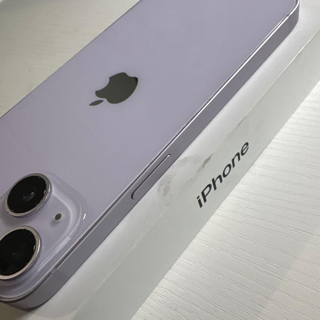 iPhone14 256GB パープル SIMフリー 極美品
