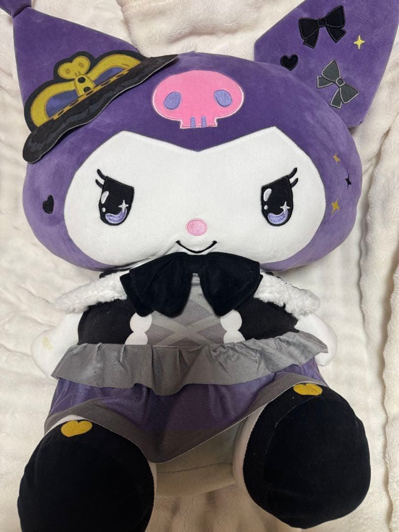 超BIG 特大サイズ 紫クロミ ゴスロリクロミ ぬいぐるみ
