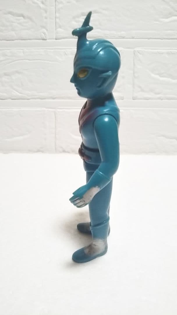 入手困難 ポピー製 流星人間ゾーン ソフビ 当時 検）ブルマァク マルサン