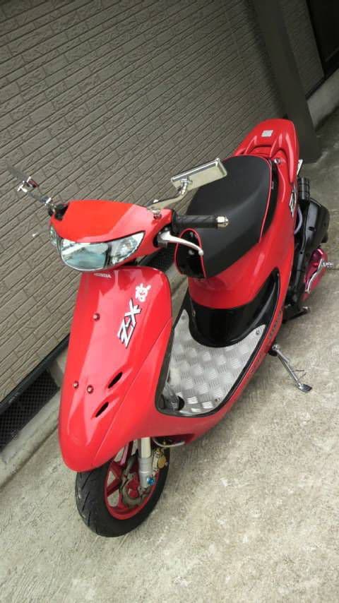 ライブ ディオ ZX dio Lowダウン Fサスペンション 3㎝down