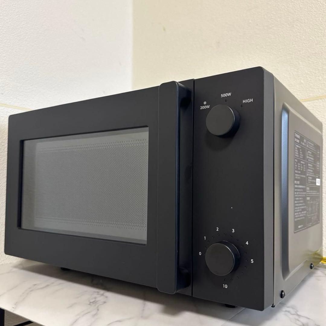 ほぼ未使用 TWINBIRD 2024年製 単機能電子レンジ 18L Hzフリー