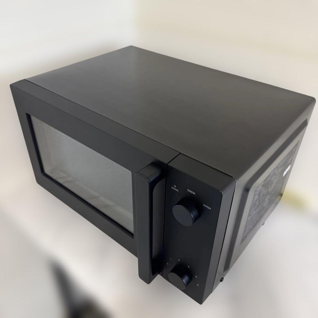 ほぼ未使用 TWINBIRD 2024年製 単機能電子レンジ 18L Hzフリー