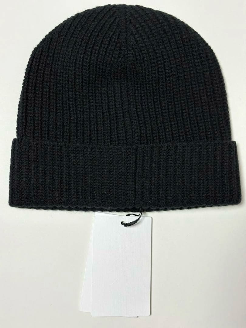 新品《 CELINE 》Triomphe Beanie ブラック ニットキャップ