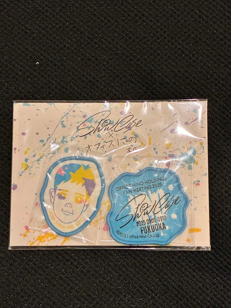 二宮和也　showcase　愛知・福岡・北海道・大阪・東京　ワッペンステッカー