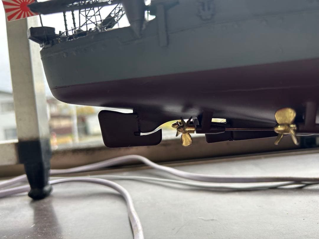 実物感(超戦艦大和)DeAGOSTINIサイズ1/250(長1100重10kg)