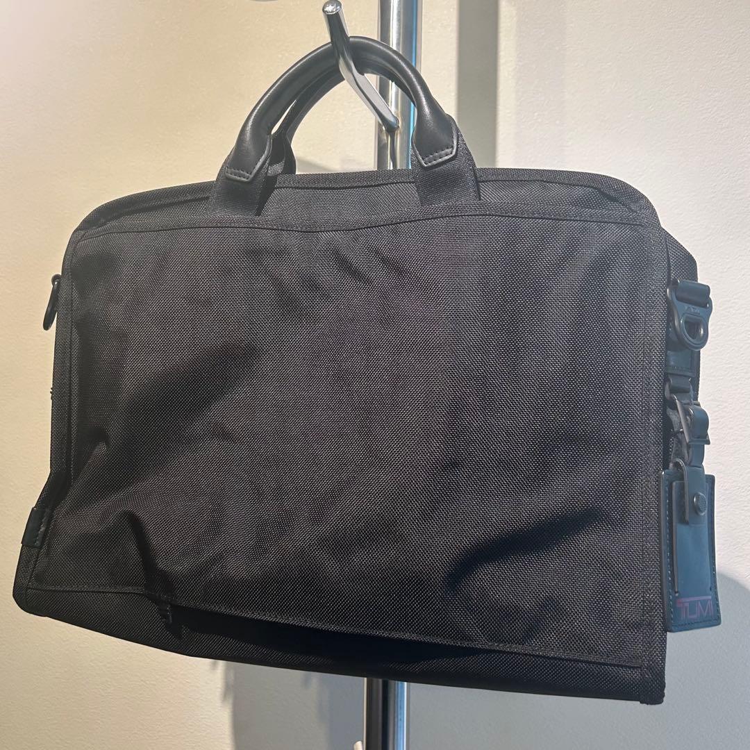 TUMI organizer portfolio brief ブラック