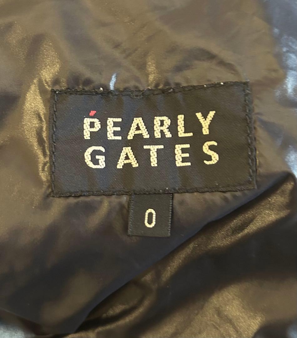 PEARLY GATES ネイビー ダウンパンツ サイズ0