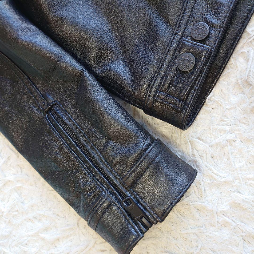 【新品・希少】ラトルトラップ × ボブソン やぎ革 レザージャケット XL