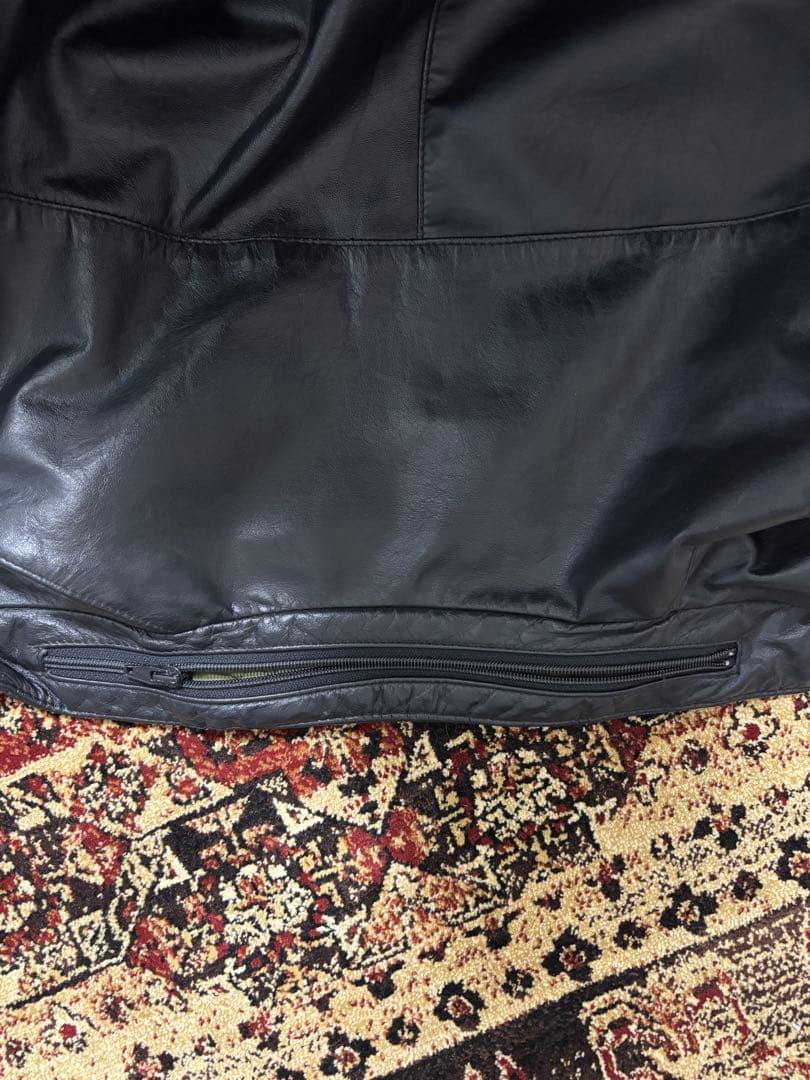 レザージャケット（着脱可能ライナー付） 古着 SEARS