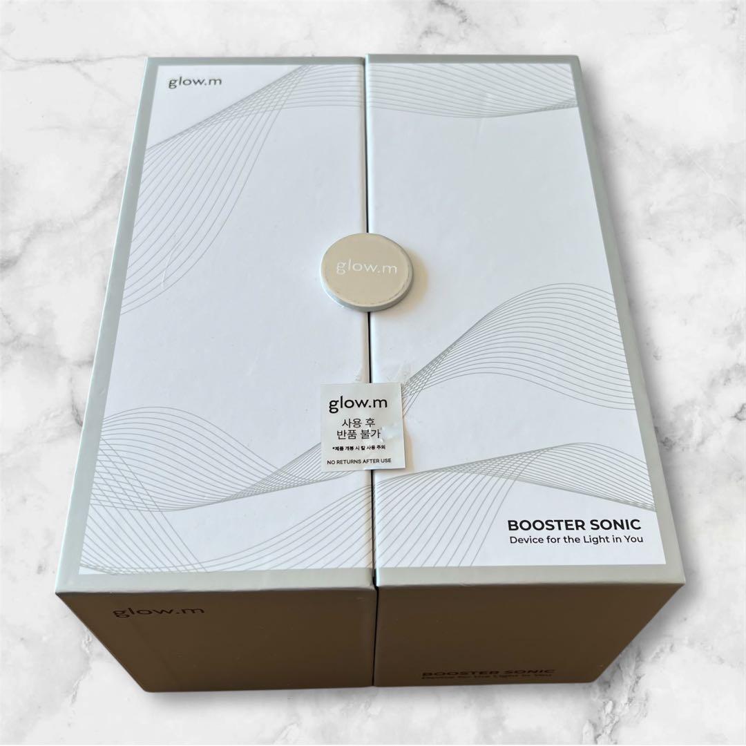 glow.m グローエム ブースターソニック　美顔器