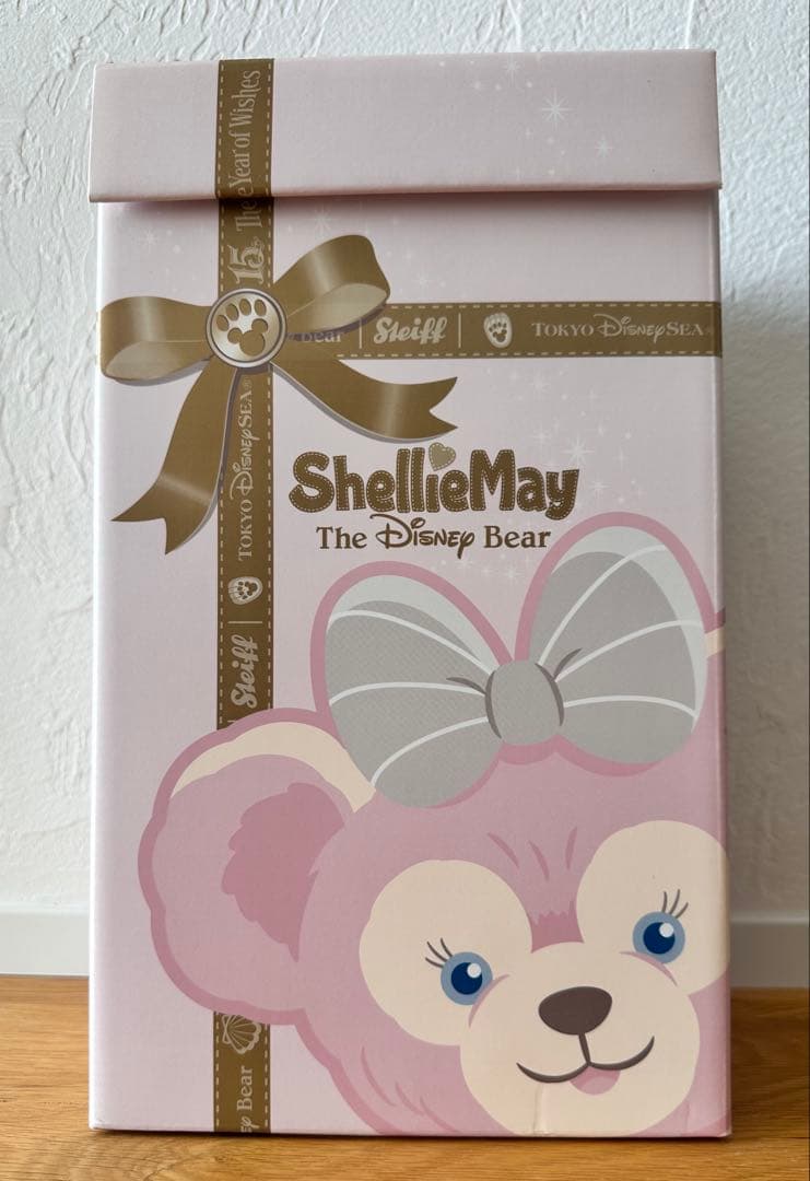 ディズニーシー15周年シュタイフ製シェリーメイ3,000体限定⭐︎新品⭐︎