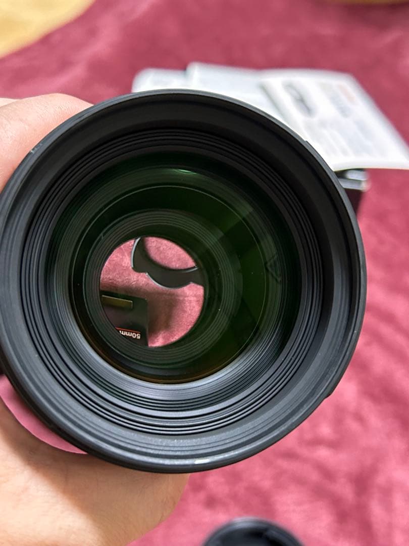 レンズ(単焦点) Canon SIGMA 50mm F1.4