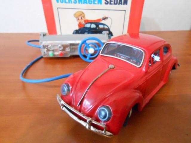 ★入手困難！バンダイ VW ワーゲン ビートル ブリキ 玩具 当時物★