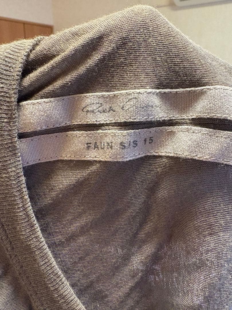 RickOwens ダブルレイヤード カットソー 2枚セット