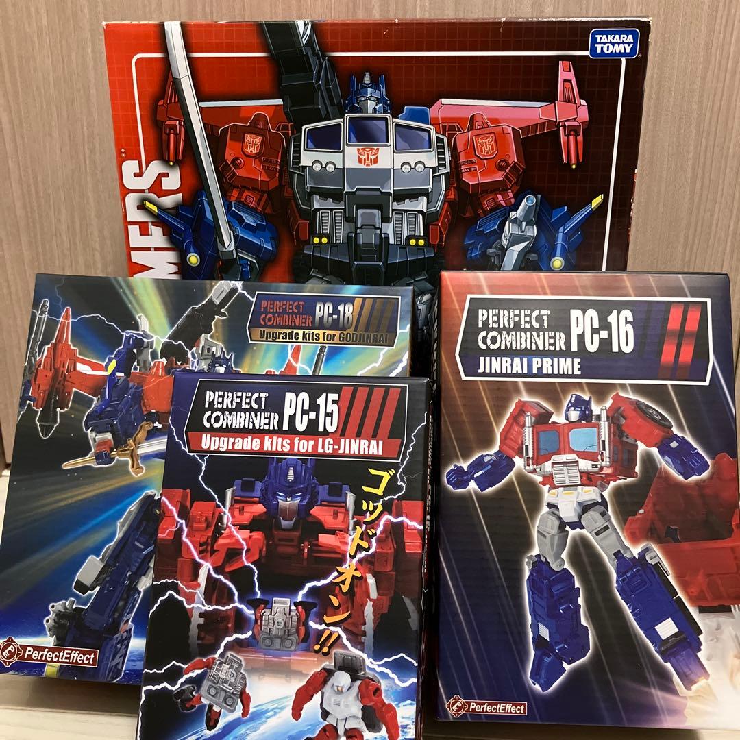 LG EXトランスフォーマーゴッドジンライ　全4セット