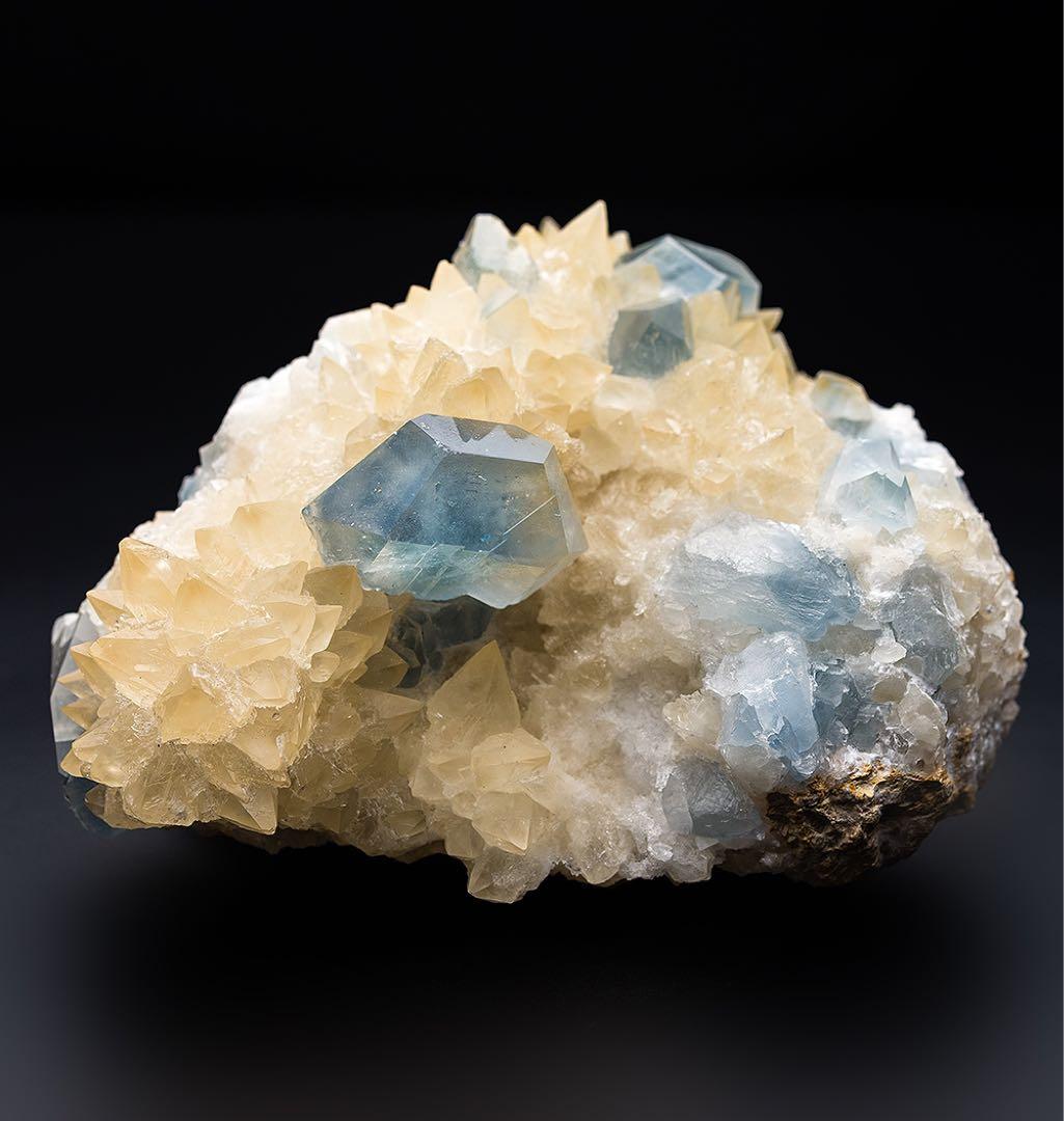 アフガニスタン 天青石 天然石 原石 鉱物標本 鉱石 1962 セレスタイン