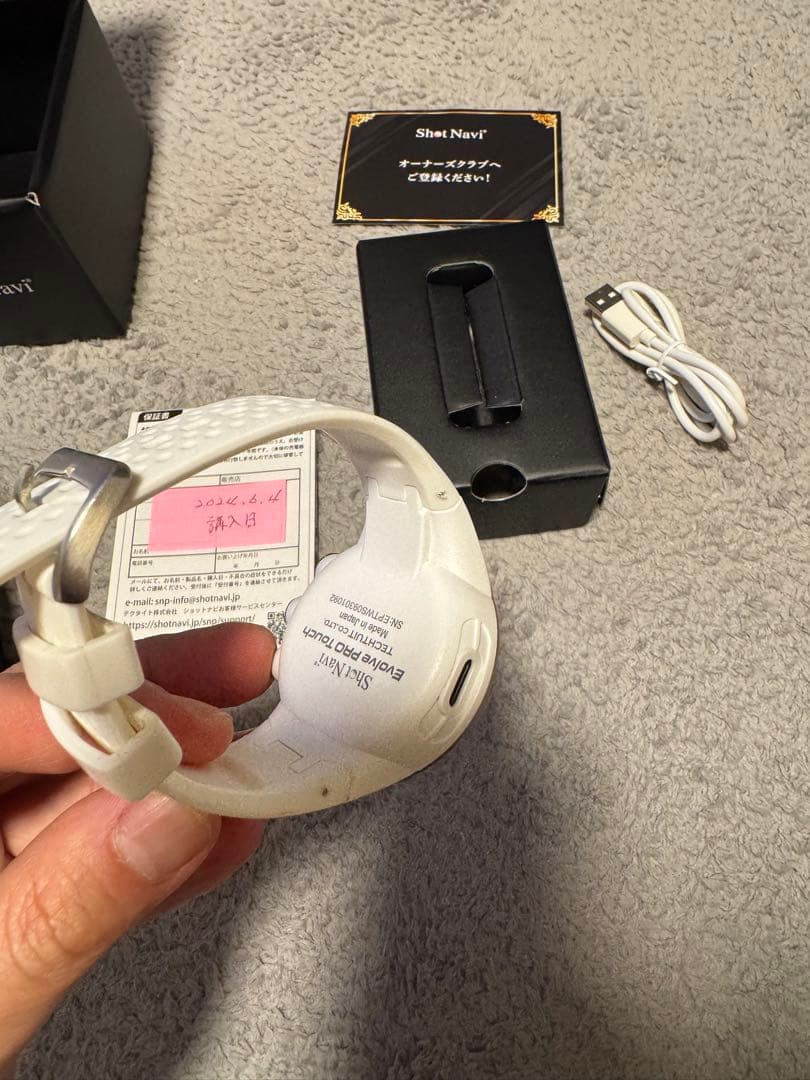 Shot Navi Evolve PRO Touch GPSゴルフウォッチ