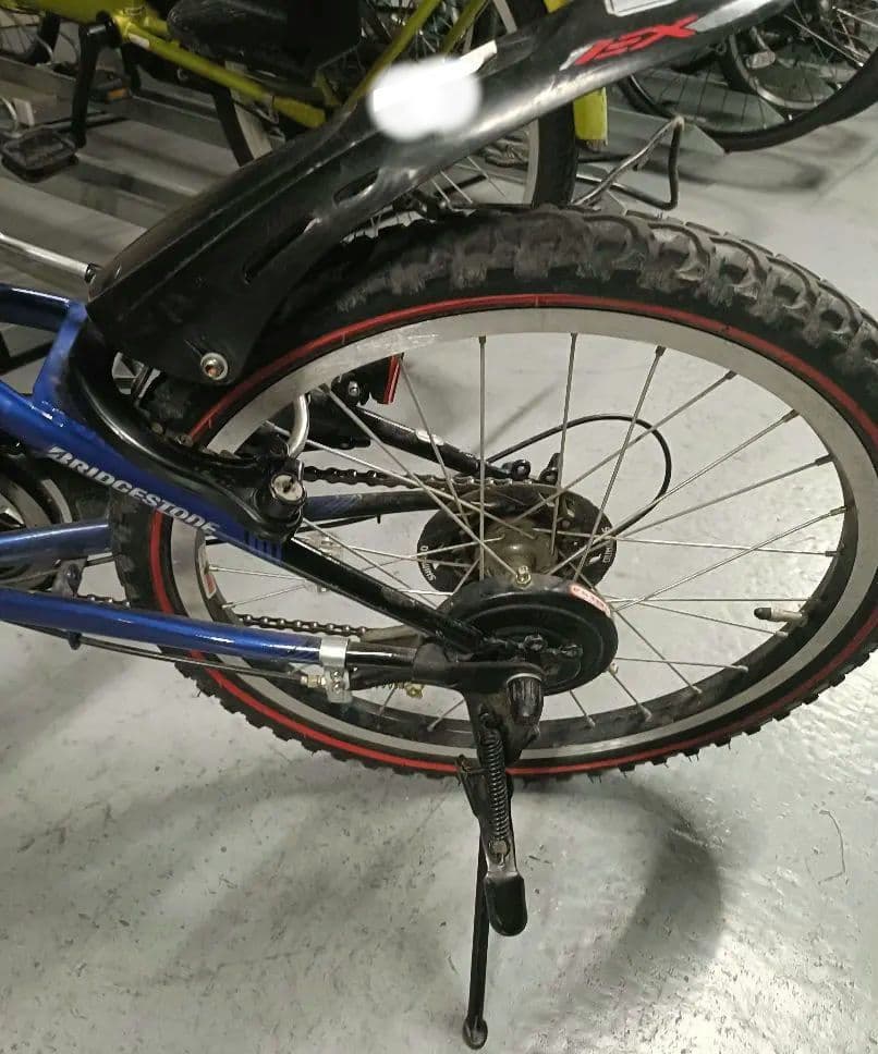 BRIDGESTONE キッズバイク 青