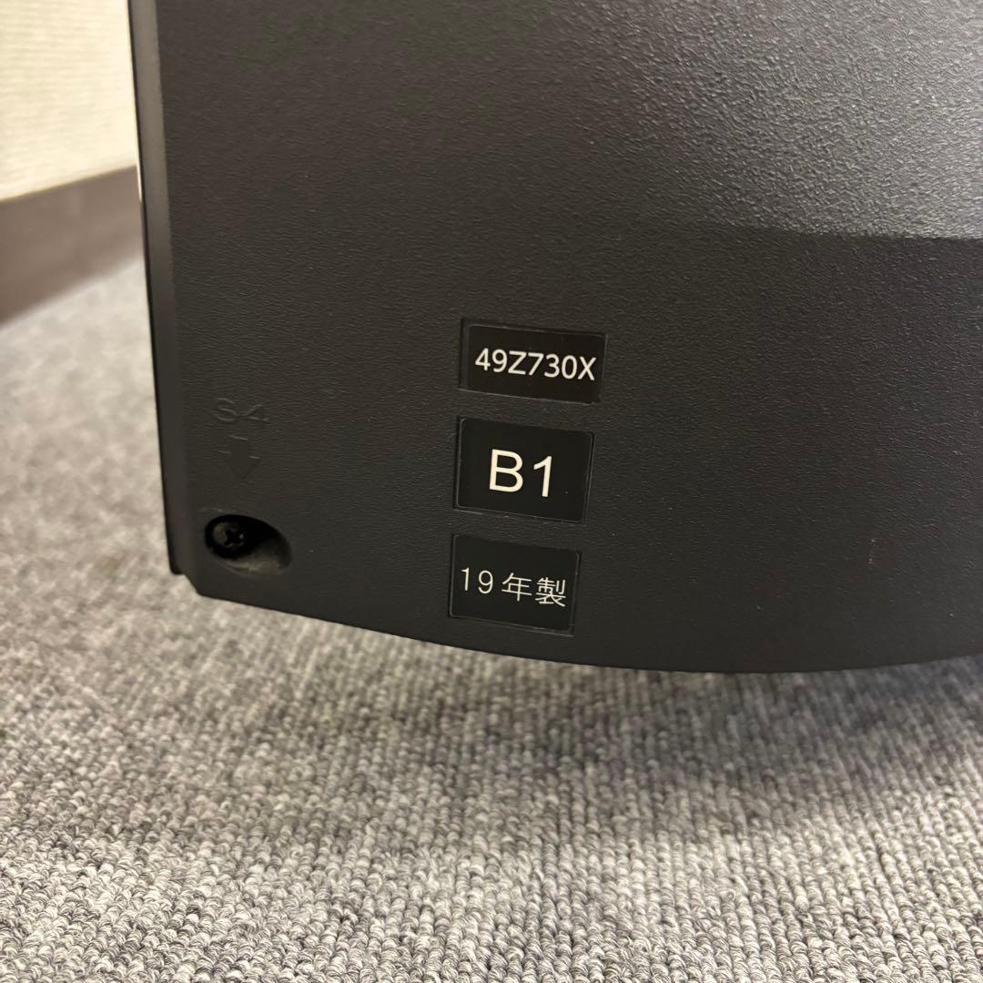 【稼動品】TOSHIBA REGZA 液晶テレビ 49インチ　4K対応