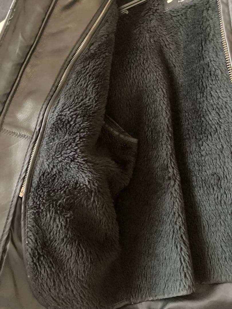 【米国製】Schott レザー ライダースジャケット 黒 36 牛革