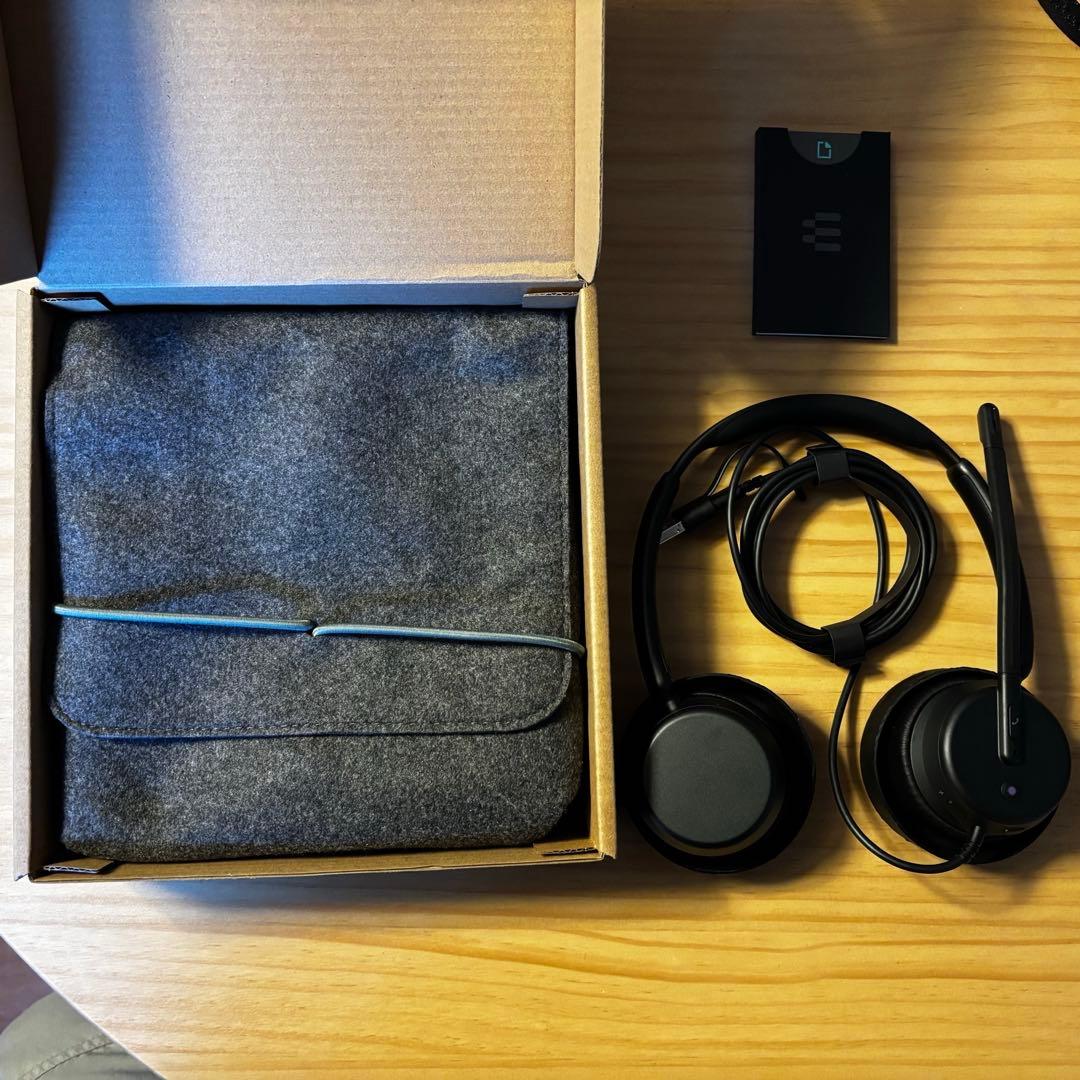 【新品未使用】EPOS IMPACT 460T 有線ヘッドセット ヘッドホン